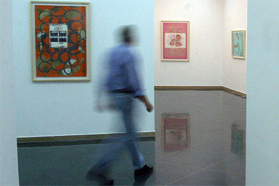 Luis Gordillo muestra en Córdoba sus trabajos en papel