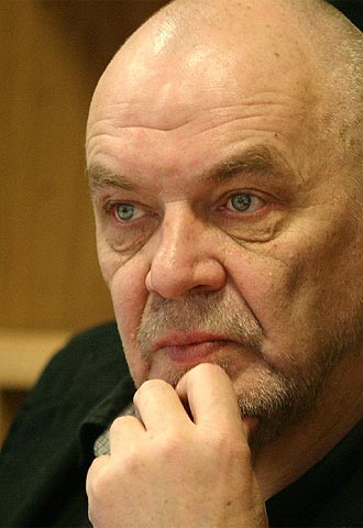 Eimuntas Nekrosius, ayer en Madrid.