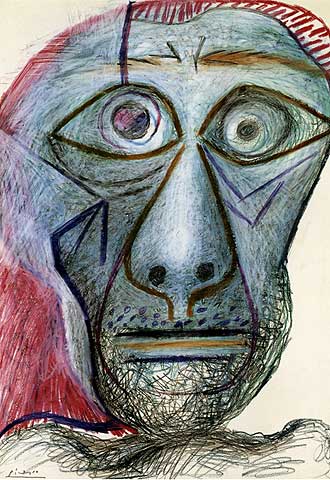 'Autorretrato' (1972), de Picasso.