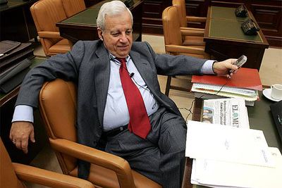 Jaime Ignacio del Burgo, vocal del PP en la comisión de investigación del Congreso sobre el 11-M.