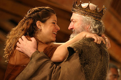 Joanna van Kampen y John Stahl, en  La venganza de Tamar. 