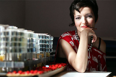 La arquitecta Izaskun Chinchilla, en su estudio de Madrid.