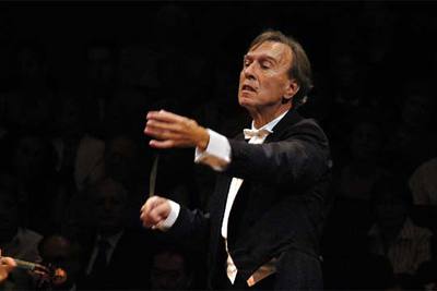 El director de orquesta Claudio Abbado.