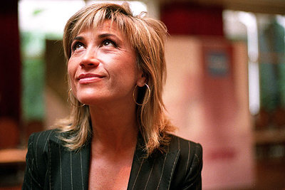 Julia Otero, en la presentación de  Las cerezas. 