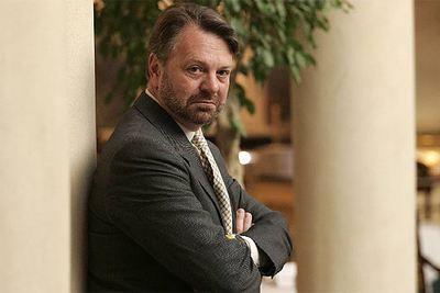 Jorge G. Castañeda, durante la entrevista ayer en Madrid.