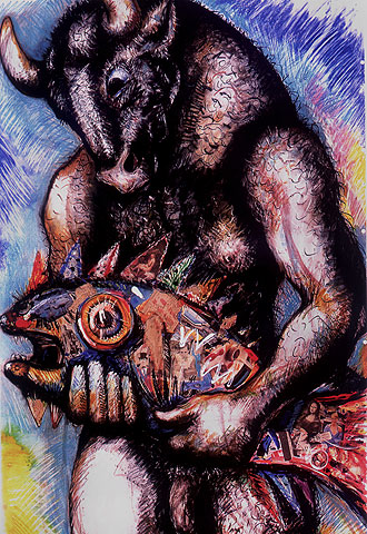  Minotauro,  de José Lucas.