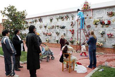 Día de recuerdos y flores