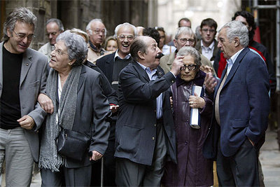 Un centenar de ex combatientes republicanos asistieron ayer a la presentación del Memorial rnrnDemocrático.