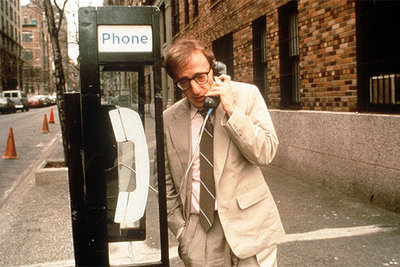 Woody Allen, en una escena de  Misterioso asesinato en Manhattan. 