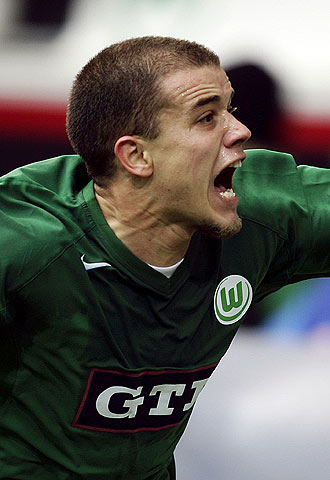 D'Alessandro, argentino del Wolfsburgo.