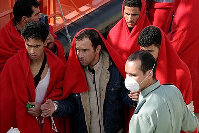 Localizados 92 'sin papeles' en dos pateras