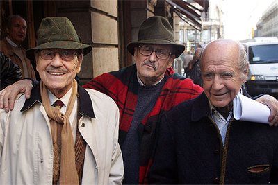 TRES GIGANTES DE LA ESCENA