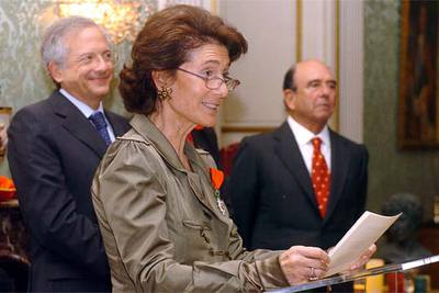Paloma O'shea recibe la Legión de Honor