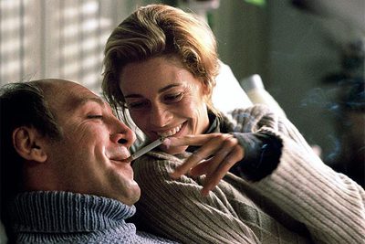 Javier Bardem y Belén Rueda, en  Mar adentro .