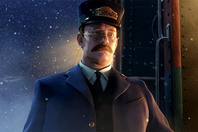 Tom Hanks, en uno de los cinco papeles que interpreta en  Polar Express. 