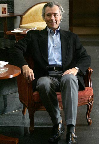 Pierre Pettigrew, el pasado martes en Madrid.