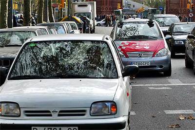 El vigilante del carril bus