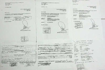 Transferencias firmadas por Rodríguez de Castro.