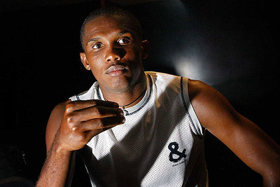 Eto'o, durante una entrevista.