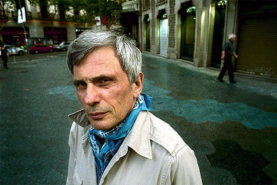 El escritor estadounidense Jerome Charyn, en Barcelona.