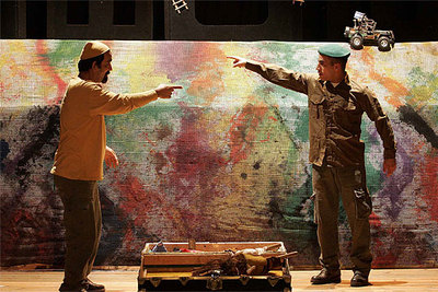 El drama palestino cotidiano, en marionetas