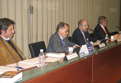 Emilio Aragón, Luis Nuñez Ladevéze, Luis E Togores y José María de Juana