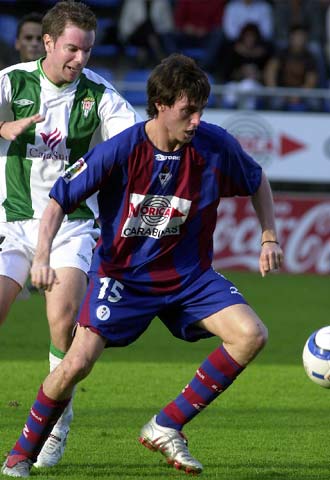 Llorente, en un partido ante el Córdoba.