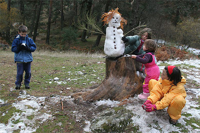 Domingo nevado en Cercedilla