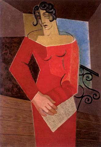  La cantante  (1926), de Juan Gris.