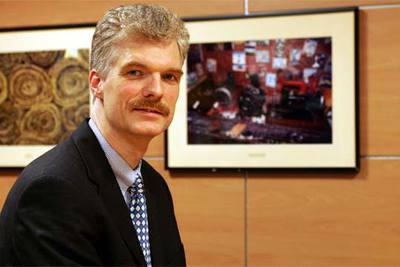 Andreas Schleicher, durante su participación en las jornadas educativas de la Fundación Santillana.