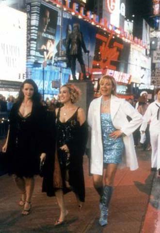 Kristin Davis, Sarah Jessica Parker y Kim Cattrall, protagonistas de  Sexo en Nueva York. 