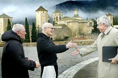 La Generalitat se compromete en la conservación del monasterio de Poblet