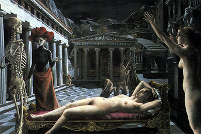 'La Venus dormida' (1944), del pintor surrealista belga Paul Delvaux.