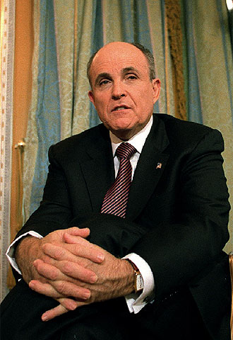 Rudolph Giuliani, ex alcalde de Nueva York.