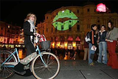 Navidad fucsia en Bilbao