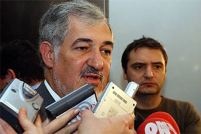 El fiscal general del Estado, Cándido Conde-Pumpido, tras comparecer en la Comisión de Justicia del Congreso.