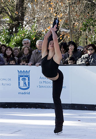 El Retiro estrena pista de patinaje