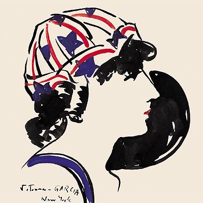  Muchacha de Nueva York (1920),  de Torres-García.