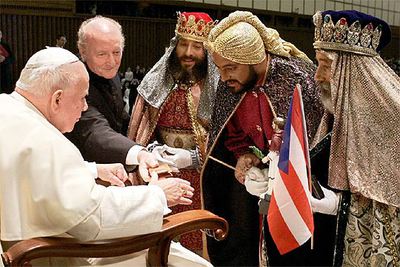 LA VISITA DE LOS MAGOS