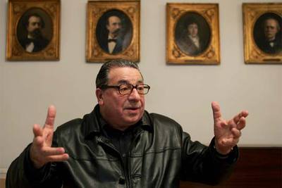 Jorge Lavelli, ayer en Madrid.