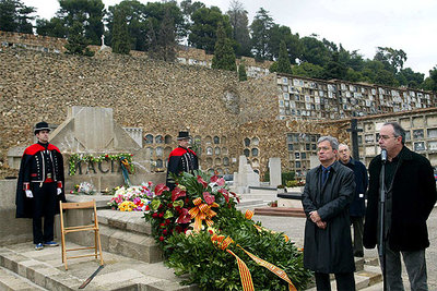 Homenaje al presidente Macià