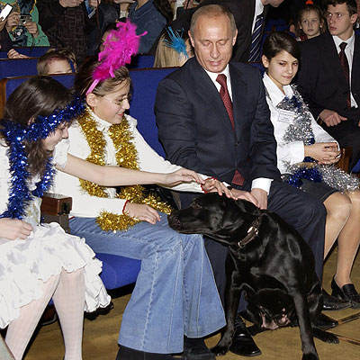 Fiesta infantil en el Kremlin