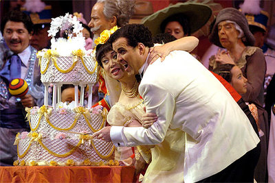 Imagen del estreno 'Salsipuedes, a tale of love, war and anchovies' (2004), en la Ópera de Houston.