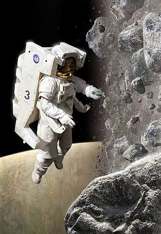 Imagen del documental  Odisea del espacio.  