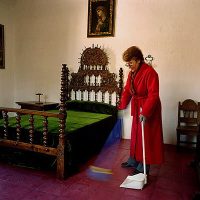 La habitación de Dulcinea, según la recreación de la Casa-Museo de El Toboso.