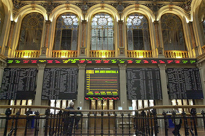 La Bolsa de Madrid en una imagen de archivo.