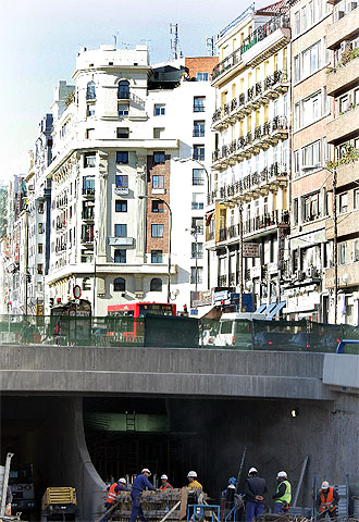 Avanza el túnel bajo Cuatro Caminos