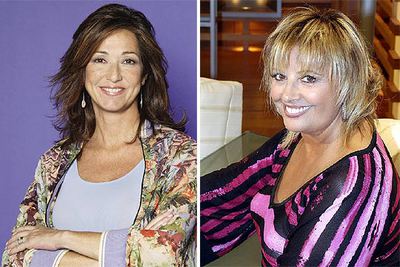 Ana Rosa Quintana, a la izquierda, y María Teresa Campos.