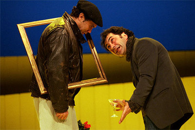 Ensayo de 'La entretenida' , de la Compañía Nacional de Teatro Clásico.