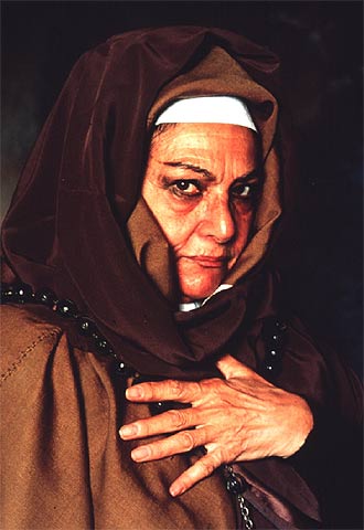 Nati Mistral, en un montaje de  La Celestina  de 1999.